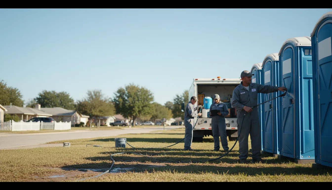 Long-Term Portable Toilet Rental in Decker, MI near me